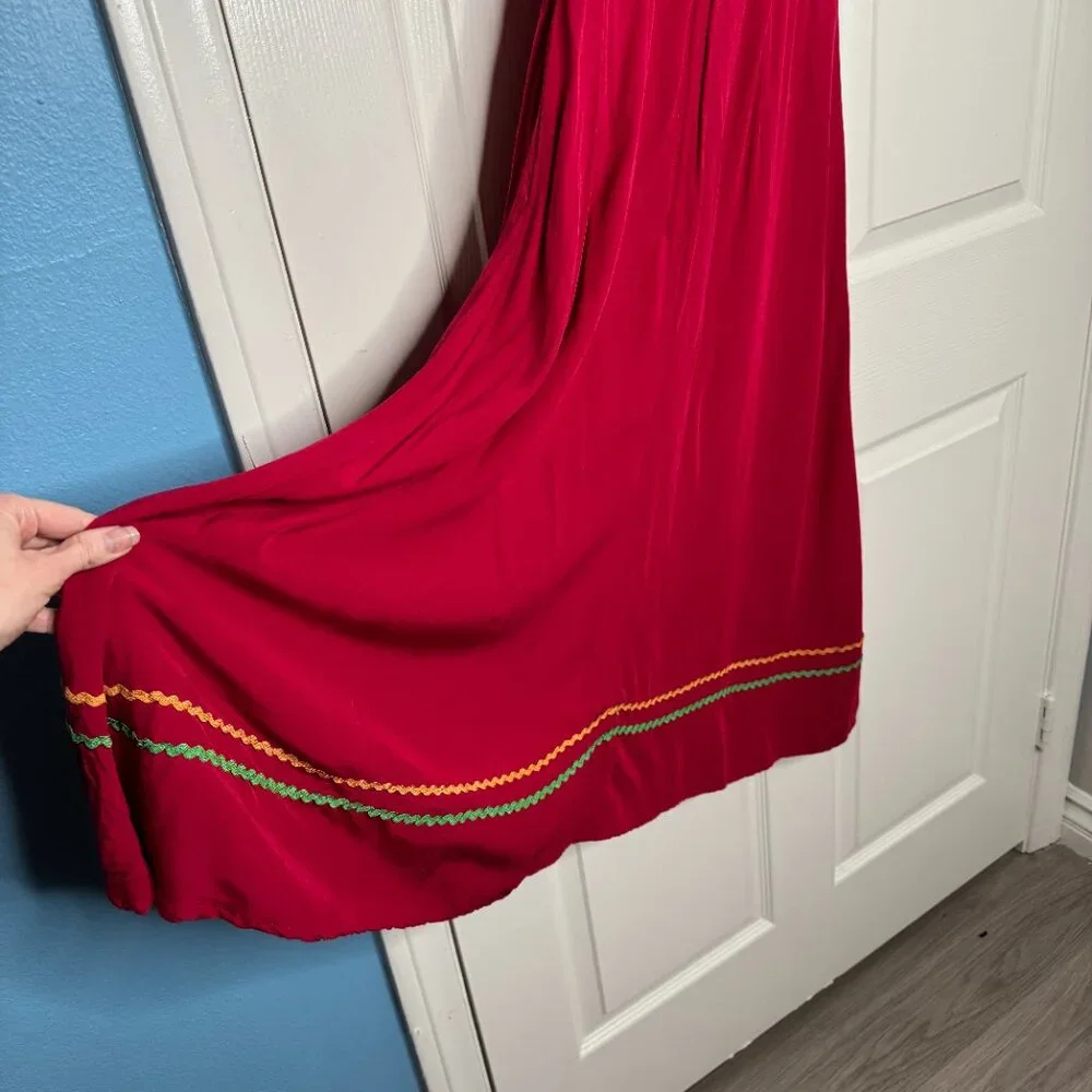 Colectif Red Swing Dress - Picture 4 of 5